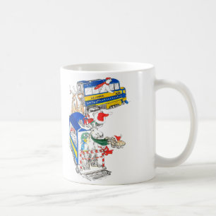 Caneca De Café Natal Whimsso Alaska Vida Selvagem Café Mug