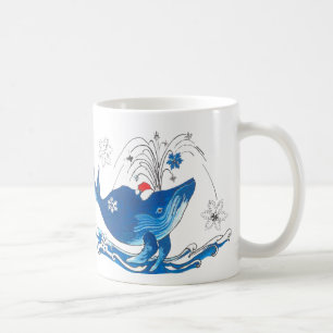 Caneca De Café Natal Whimsso Alaska Vida Selvagem Café Mug