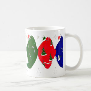 Caneca De Café Natal Whimsso Alaska Vida Selvagem Café Mug