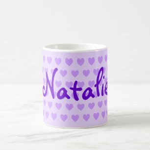 Caneca De Café Natalie no roxo