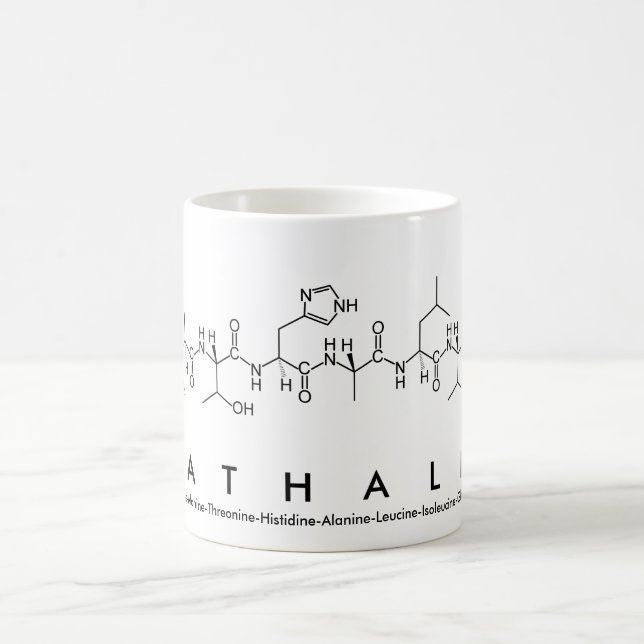 Caneca De Café Nathalie peptide name mug (Centro)