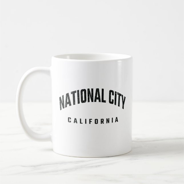 Caneca De Café National City California CA (Esquerda)