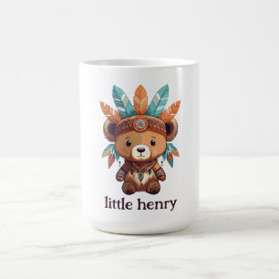 Caneca De Café Native American Bear