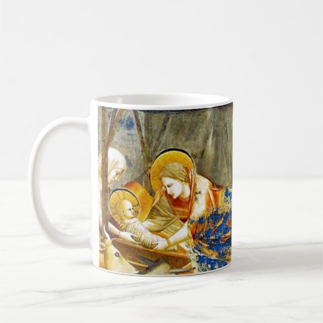 Caneca De Café Natividade Nascimento de Jesus (Esquerda)
