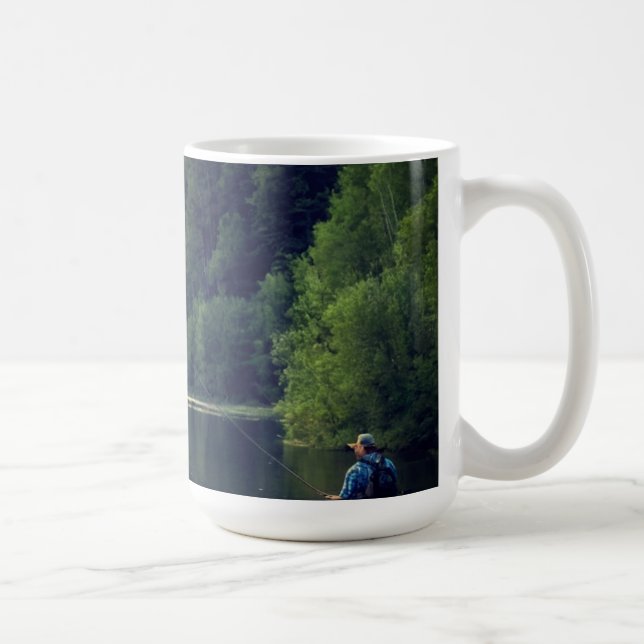 Caneca De Café Nature Lake Mug - Águas Tranquilas e Beleza Cênica (Direita)
