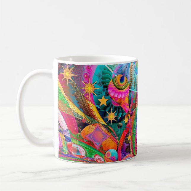 Caneca De Café Natureza Alien (Esquerda)