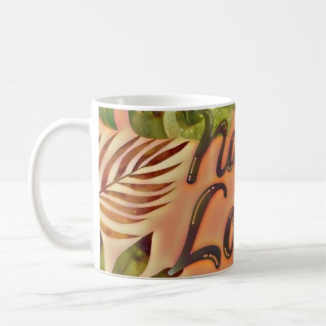 Caneca De Café Natureza ama Mug (Esquerda)