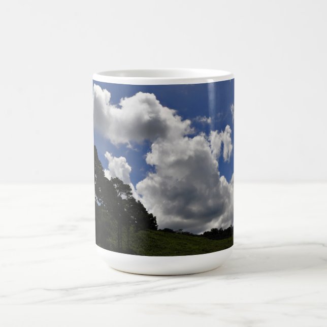 Caneca De Café Natureza das Nuvens Paisagem Céu (Centro)