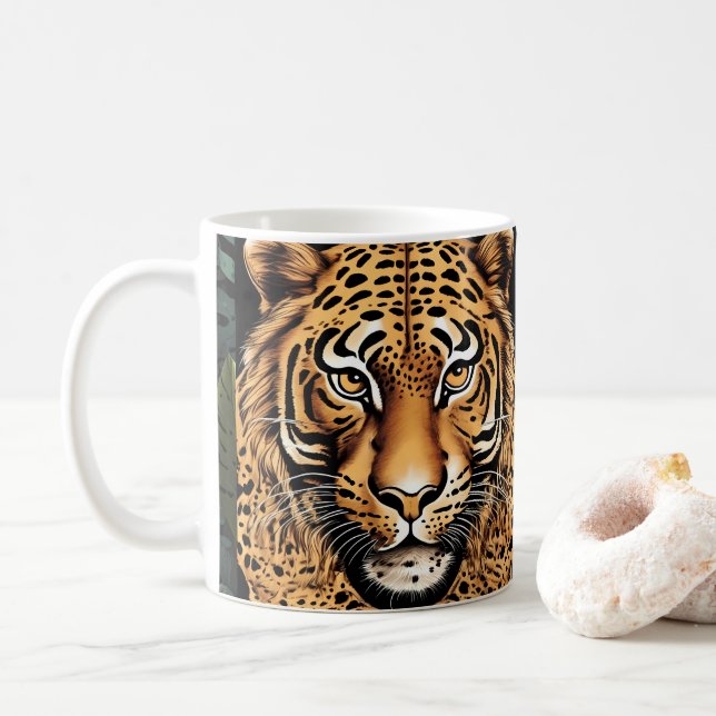 Caneca De Café Natureza e Natureza (Com Donut)