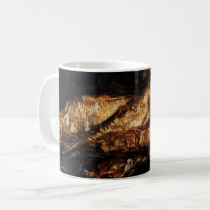 Caneca De Café Natureza Morta com Bloaters de Vincent van Gogh