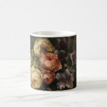 Natureza-morta de Rosas e Convolvulus por Roosenbo
