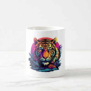 Caneca de Café Natureza Tigre