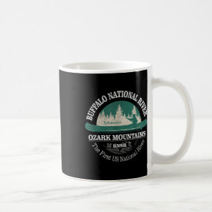 Caneca De Café Natureza Vintage Parque Nacional do Rio Buffalo Ca