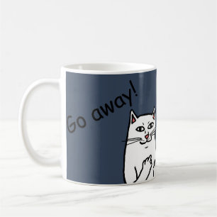 Caneca De Café Naughty Cat