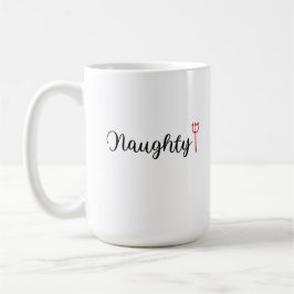 Caneca De Café Naughty Mug - Coleção Maldita e Boa