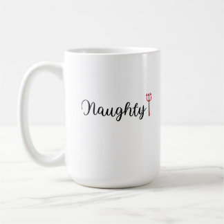 Caneca De Café Naughty Mug - Coleção Maldita e Boa