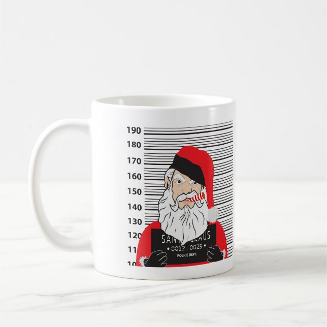 Caneca De Café Naughty Santa Claus (Esquerda)