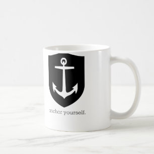 Caneca de café náutica