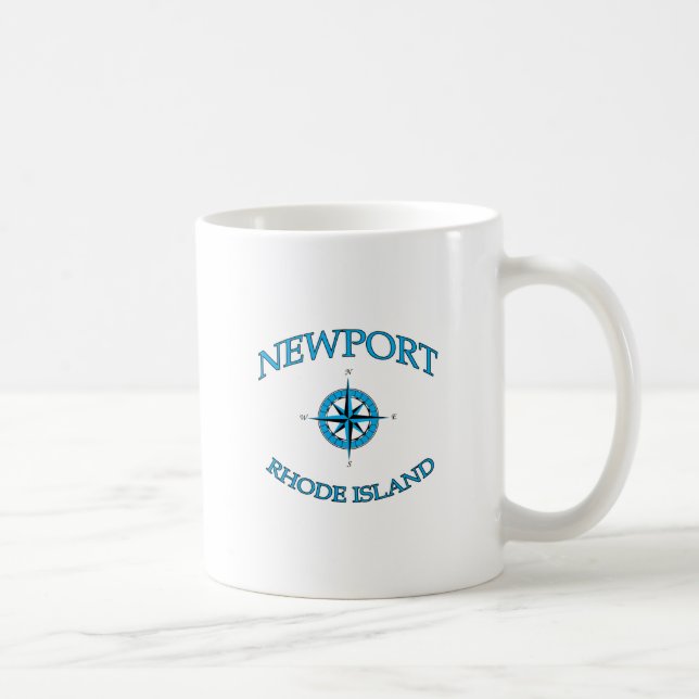 Caneca De Café Náutico da Ilha Rhode Newport (Direita)