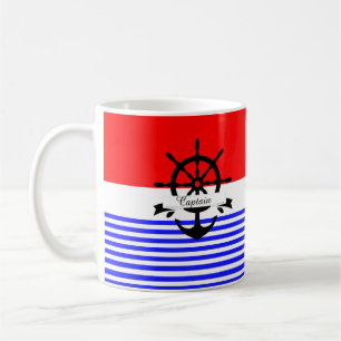 Caneca De Café Náutico Personalizado
