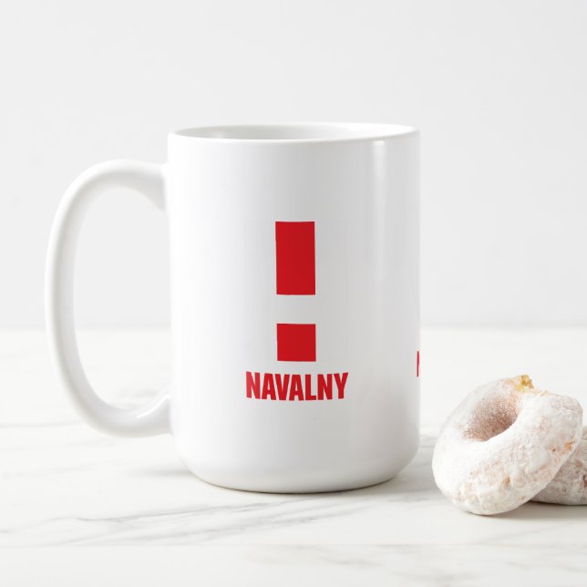 CANECA DE CAFÉ NAVALNY! (Com Donut)