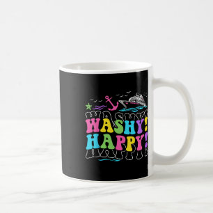Caneca De Café Navegação Feliz Viagem Praia Viagem Navio Tour Cru