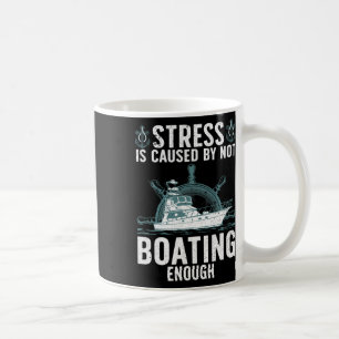 Caneca De Café Navegação Legal Para Homens Mulheres Estresse Barc