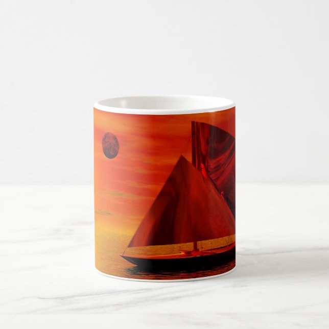 Caneca De Café Navegação no Sunset (Centro)