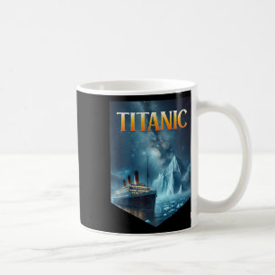 Caneca De Café Navio Cruzeiro Titanic Iceberg 1912 Rms Viagem Hom