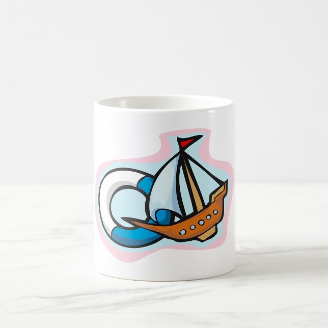 Caneca De Café Navio de Brinquedo (Criador carregado)
