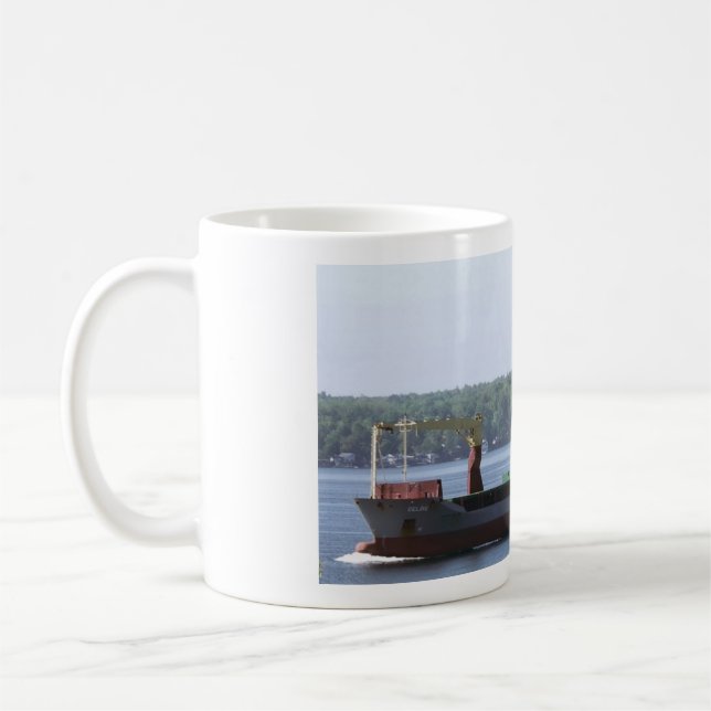 Caneca De Café Navio de carga de Celine (Esquerda)
