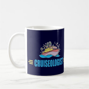 Caneca De Café Navio de cruzeiro engraçado