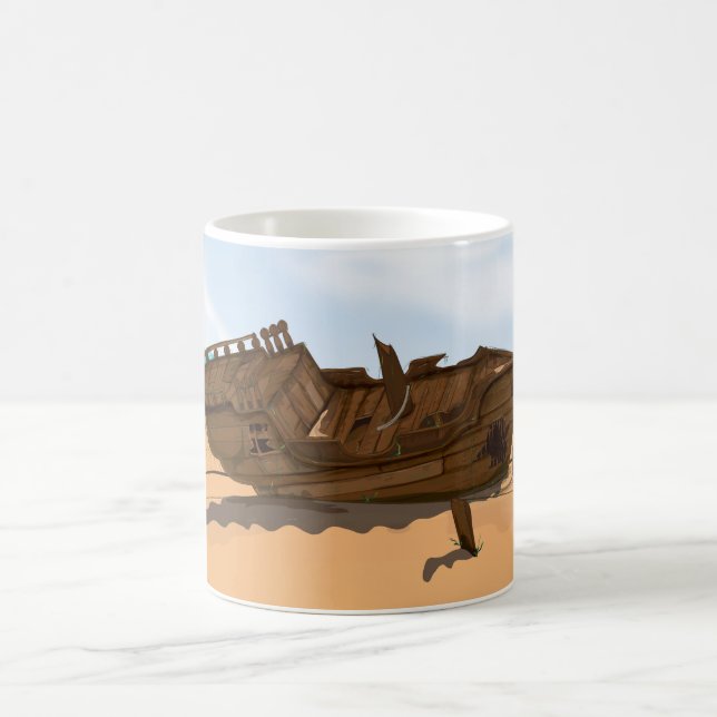 Caneca De Café Navio Encalhado (Centro)