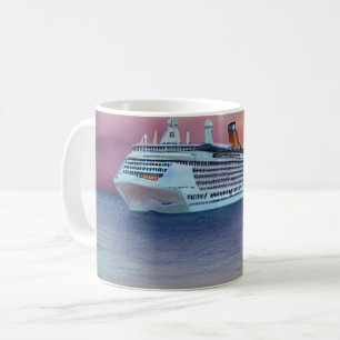 Caneca De Café Navios de cruzeiro oferecem uma maneira luxuosa e