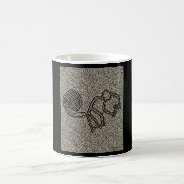 Caneca De Café NAZCA LINES MONKEY NAZCA LINES ART Geoglifos (Centro)
