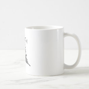 Caneca De Café Nazca Peru Hummingbird com texto curvo