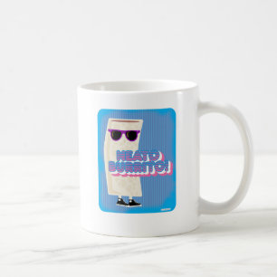 Caneca De Café Neato Burrito Encantado Slogan de Comida Mexicano