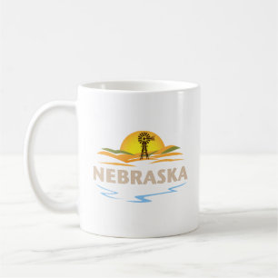 Caneca De Café Nebraska Estados Unidos da América