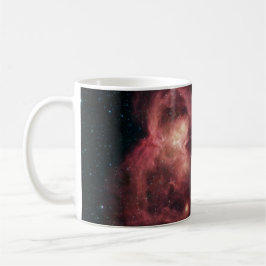 Caneca De Café Nebulosa da Borboleta Espacial