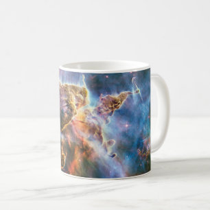 Caneca De Café Nebulosa da galáxia espacial. Estrelas do Universo
