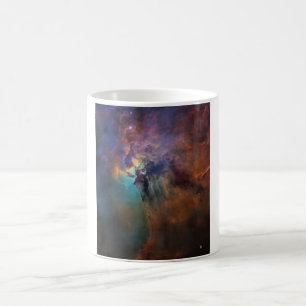 Caneca De Café Nebulosa de Lagoa (Imagem Espacial Astronômica) (U