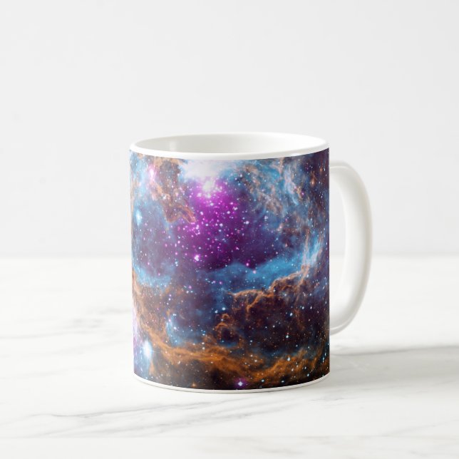 Caneca De Café Nebulosa de lagosta (Frente Esquerda)