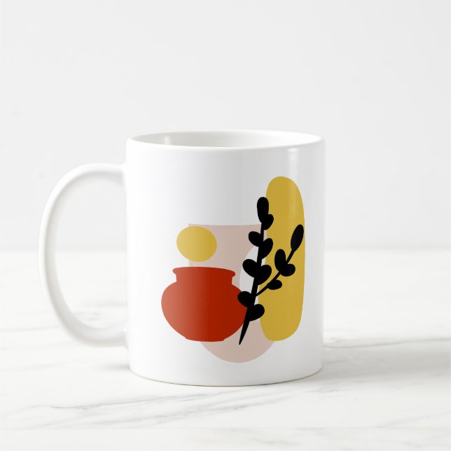 Caneca De Café Nebulosa Neon (Esquerda)