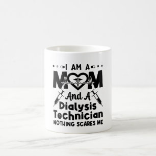 Caneca De Café Nefrologia Sou Mãe E Técnica De Diálise