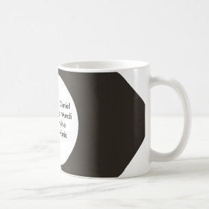 Caneca De Café Negação Progressiva do Anima Mundi MUSEUM