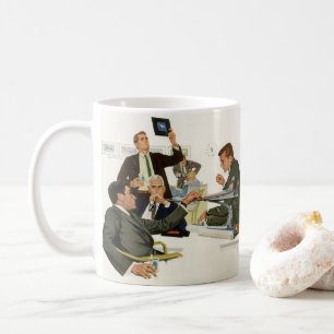 Caneca De Café Negócios Antigos, Reunião de Executivos de Companh