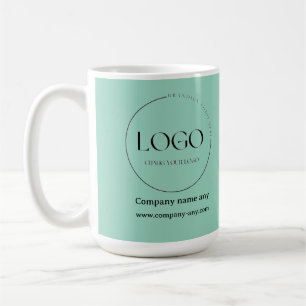 Caneca De Café Negócios de design de cor do coronel Mustard perso