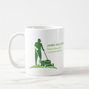 Caneca De Café Negócios de Paisagismo e Cuidado de Jardim