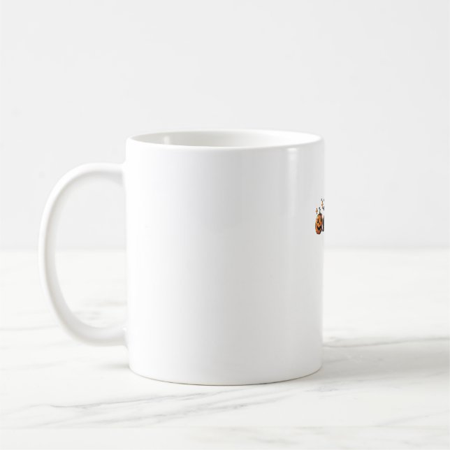 Caneca De Café Negra Ghost Witch Negra (Esquerda)