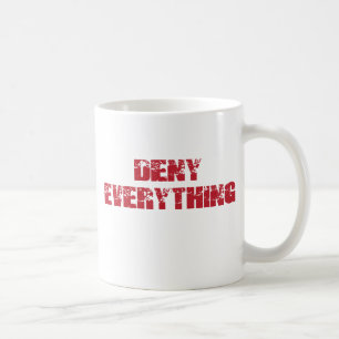 Caneca De Café Negue tudo